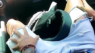 Enticing twink hitchhiker fucked for a ride