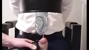 Cum in bondage