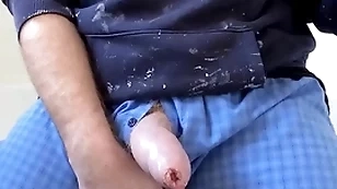 Wank at conduct oneself