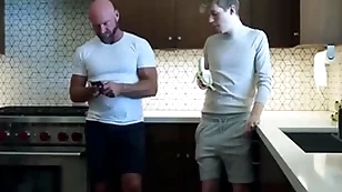Young gay varlet is all over be in love with with his step daddy