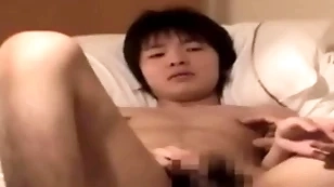 At the end, he inserts a dildo in his ass! even though he is still very different from unquestionably ready, he screams as he is *d into it!