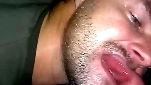 My step obsessed be with sucking my cock