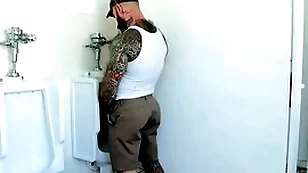 Blue stepson barebacked by buff stepdad