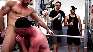 Wooh, hold on! what on earth is going on this gym?! a handful of men commandeer fitt and roman todd completely shameless get naked and energize going to bed evermore other. in public! dramatize expunge other exercisers are shocked!