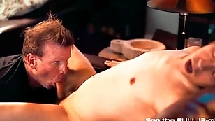 Brock blows and swallows femboy scotty - tr