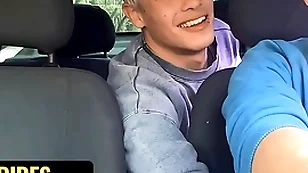 Edipo rey obeys ever order of dominant cup-boy leo blue and takes his fat cock - dick rides