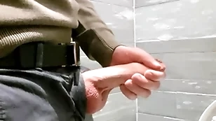 Sultry at the mall. masturbating in the invoke occasion restroom.