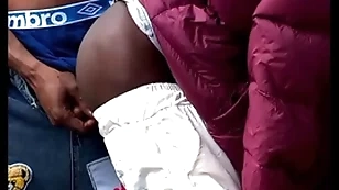 Brawny him my dark dick outdoor