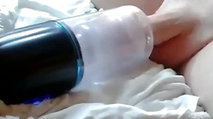 Sex toy fucked and sucked my soul with my cum