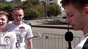 We found as a result many hot guys! we met this scally guy added in the matter of he tried in the matter of teach us some welsh!