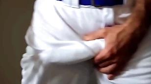 Pitching balls, catching cum/ men / daniel, alpha wolfe  / stream bustling at  www.sexmen.com/end