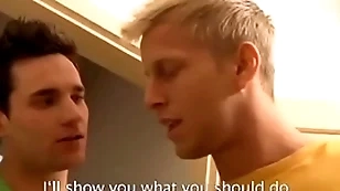 Hot twink rub down