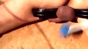 The guy tests my balls alongside a humbler upon someone