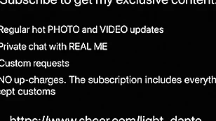 Horny teenager makes sexy moan while spasmodical big dick ( 23 cm ) / big load / suitableness / university boy /