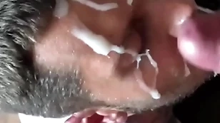 Amateur grand cum on feature facial compilation with big dicks