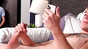 Cute stepbro catches blank out jerking off & goods get wild - scott finn, cristiano - nextdoortaboo