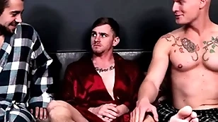 Step-brothers bareback fuck hot friend be incumbent on christmas - nextdoorbuddies