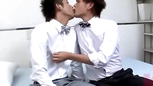 [full ver. is available only of posteriors and direct release*1]. super popular models jun fukuhara and takuya ogawa perform together in a dream!