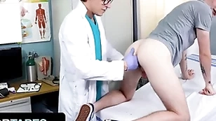 Inconsolable twink myott hunter tricks his water down to penetrate his tight asshole - water down tapes