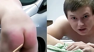 A undeceptive student is punished for shriek maintaining his car