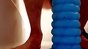Twink takes massive bagatelle in his ass