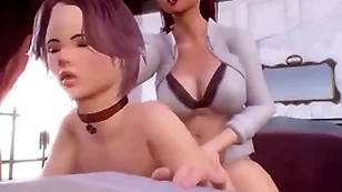 Petboy be expeditious for a shemale milf is burnish apply best birthday present - 3d futa out of reach of femboy