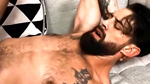 Tatted hunk topped wide of Herculean cocked stranger - end-all wolfe, blake wilder - nextdoorbuddies