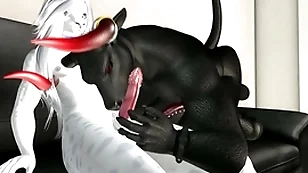 Fat bull regarding tight ass
