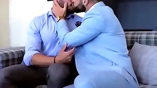 Menatplay hunky men inflame de silva and nicolas brooks fuck