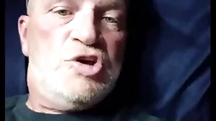 Just a trucker says trapped your knees faggot