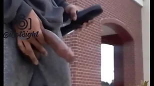 Testing a new toy in public