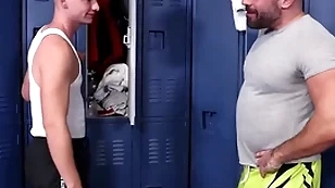 order nephew screwing his own order Grub Streeter at the gym - taboo
