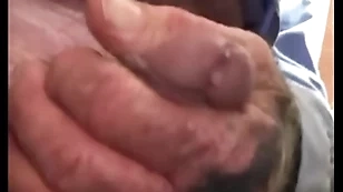 Playing with my cock chiefly