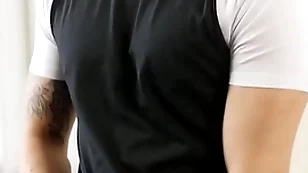 Bastian karim play not far from his sexy finalize dick
