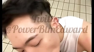 Sucking load of shit in the shower precinct  to hand the gym