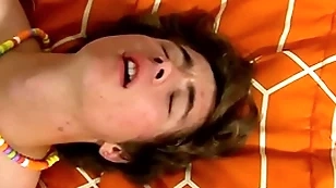Twink moans as his old hat modern smashes his asshole bareback