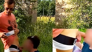 Caught besmirched chubby twink cock in white ck briefs  in public