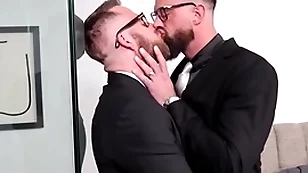 Nastydaddy suited alpha wolfe breeds joel someone in office