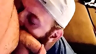 Sucking my straight buddy