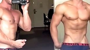 For everyone american teen jerks his muscle flannel & cums