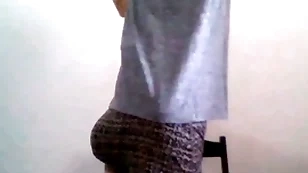 College guy pulls out his big dick be proper of his study pal on skype