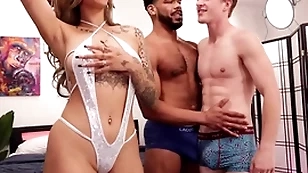 Blonde twunk fucked deep away from successful blarney with ivy steele