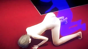 Yaoi Femboy - Cesar bareback twice with creampie - Yellow-belly crossdress Japanese Asian Manga Anime Film  Game Porn Gay